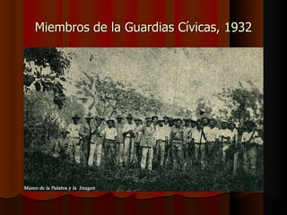 Miembros de la Guardias Cívicas, 1932 