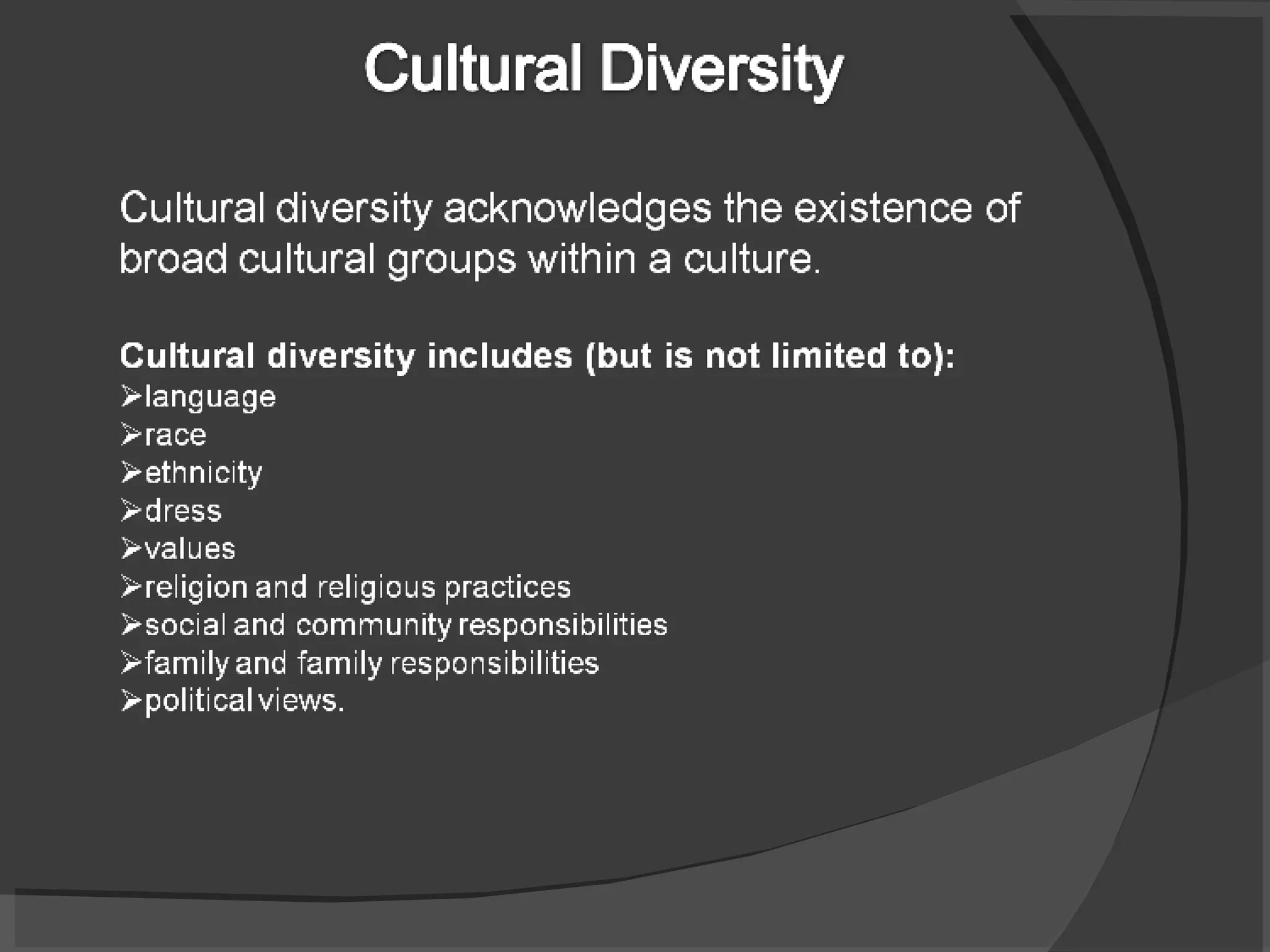 Cultural Diversity | PPT