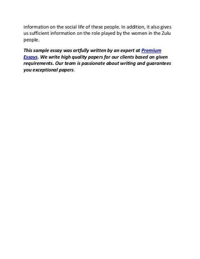 Cultural analysis essay