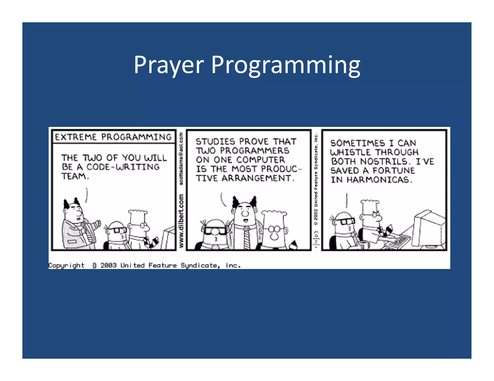 Prayer Programming
 