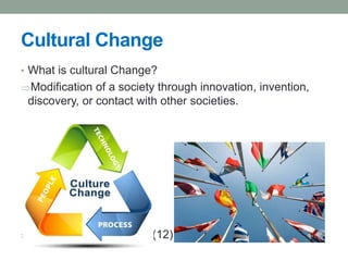 Cultural change and diversity