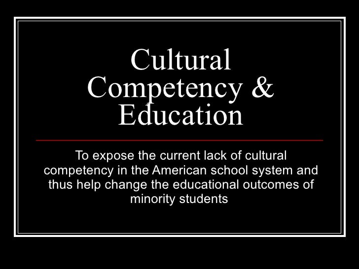 Cultural Competency & Education