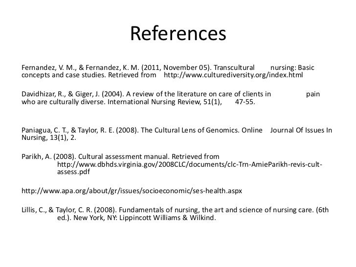 Nursing case studies on cultural diversity