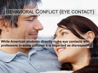 Cultural conflict