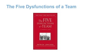 The Five Dysfunctions of a Team
 