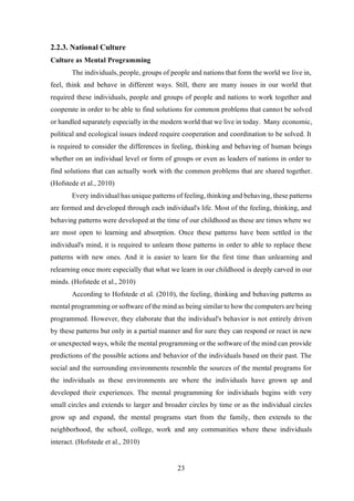 Cultural differences impact on cross border mergers and acquisitions ...