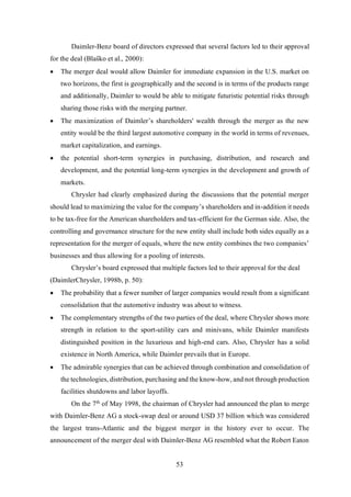 Cultural differences impact on cross border mergers and acquisitions ...