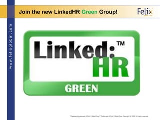 Join the new LinkedHR Green Group!
 