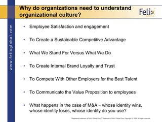 Why do organizations need to understand
organizational culture?

 • Employee Satisfaction and engagement

 • To Create a S...