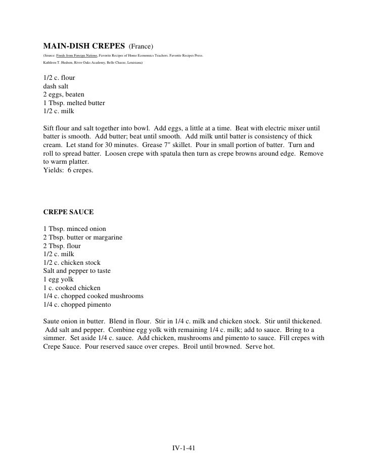 Cultural Food Recipes