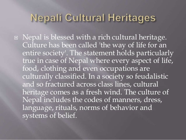 culture of nepal essay