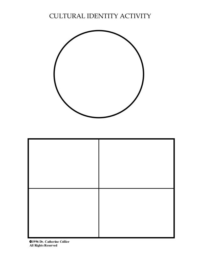 Cultural Identity Activity