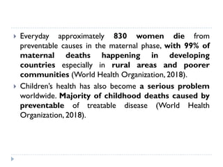 Cultural Influence on Child and Maternal Health in Singkil District ...