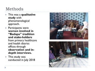 Cultural Influence on Child and Maternal Health in Singkil District ...
