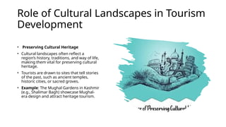 cultural landscape tourism geography.pptx