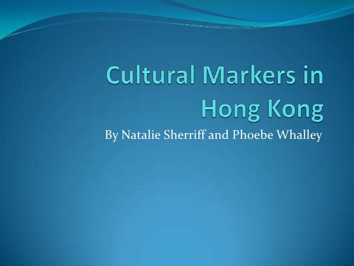 Cultural Markers