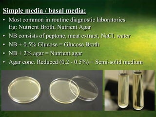 Culture media & methods | PPSX