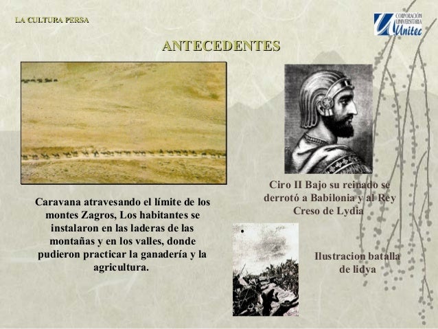 CULTURA LOS PERSAS
