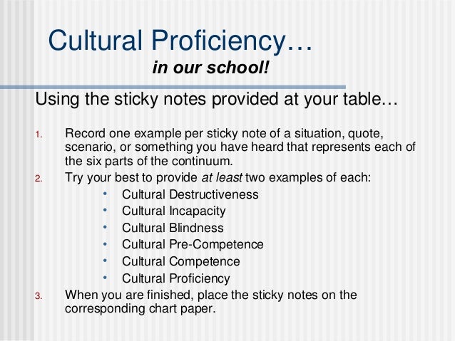 cultural competence continuum