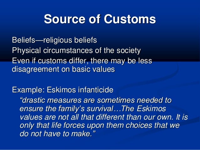 Are some moral values universal
