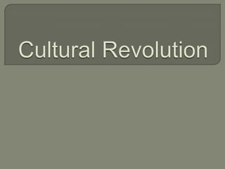 Cultural Revolution 