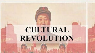 Chinese Cultural revolution | PPTX