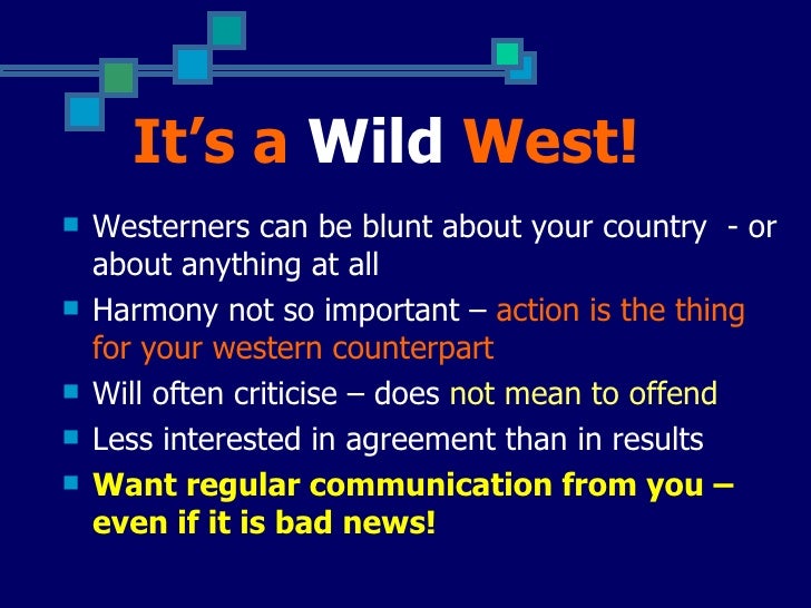 or letters harmony agreement 7 Cross Cultural Issues  West and  the India