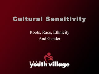 Cultural Sensitivity Roots, Race, Ethnicity And Gender 