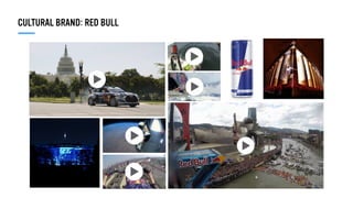 CULTURAL BRAND: RED BULL
 