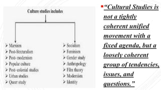 Five Types Of Cultural studies | PPTX