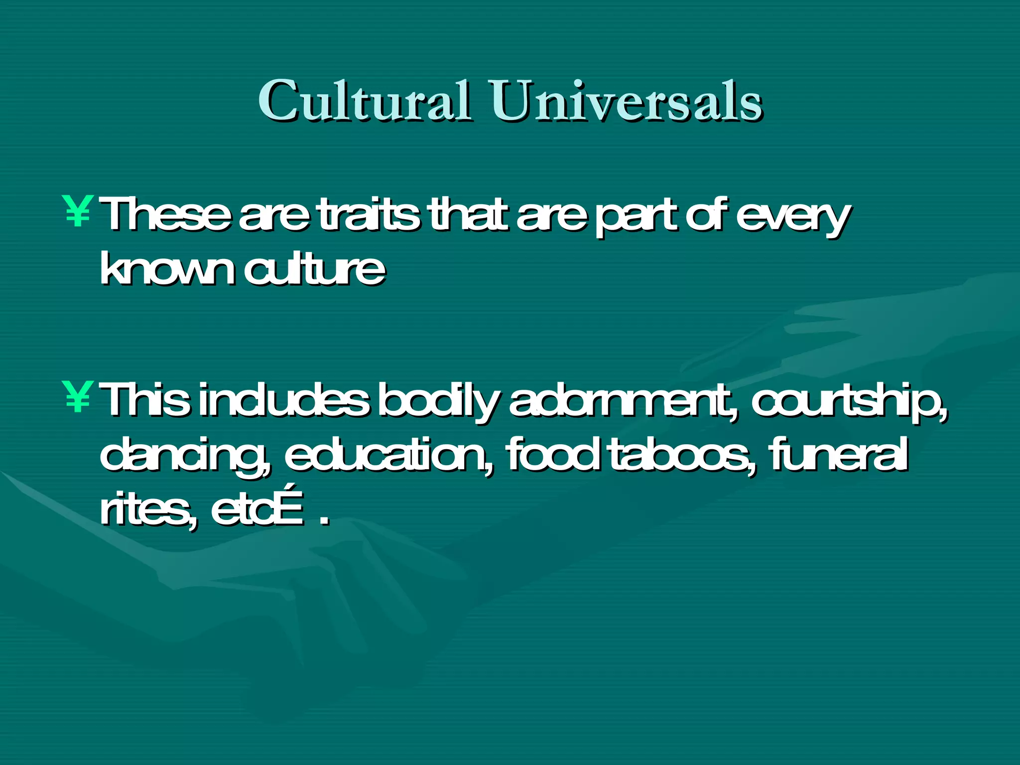 Cultural variability | PPT