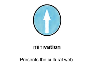 mini vation Presents the cultural web. 