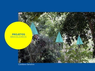 PROJETOS 
PROJETOS 
BRASILEIROS 
QUE SURGIRAM 
NA TECHSHOP 
Cotidiano Sensitivo 
 