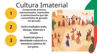 Cultura Material e Imaterial: patrimônio | PPTX