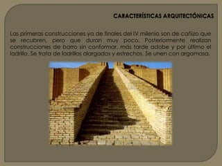 CARACTERÍSTICAS ARQUITECTÓNICAS