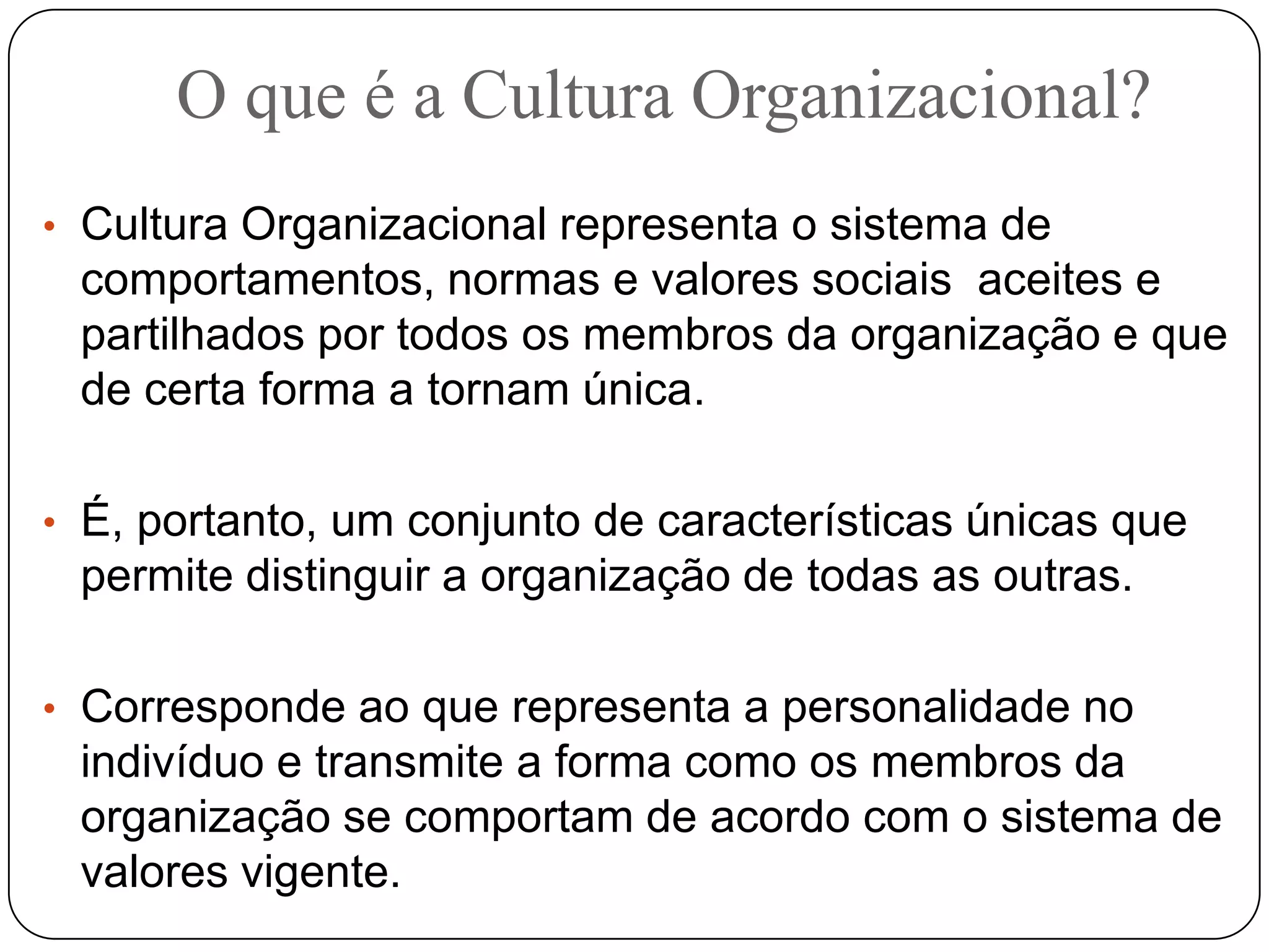 Cultura organizacional | PPTX