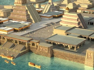 POVO GUERREIRO.
FUNDARAM NO SÉCULO XIV A
IMPORTANTE CIDADE DE
TENOCHTITLÁN (ATUAL CIDADE
DO MÉXICO), NUMA REGIÃO DE
PÂNTANOS.
 