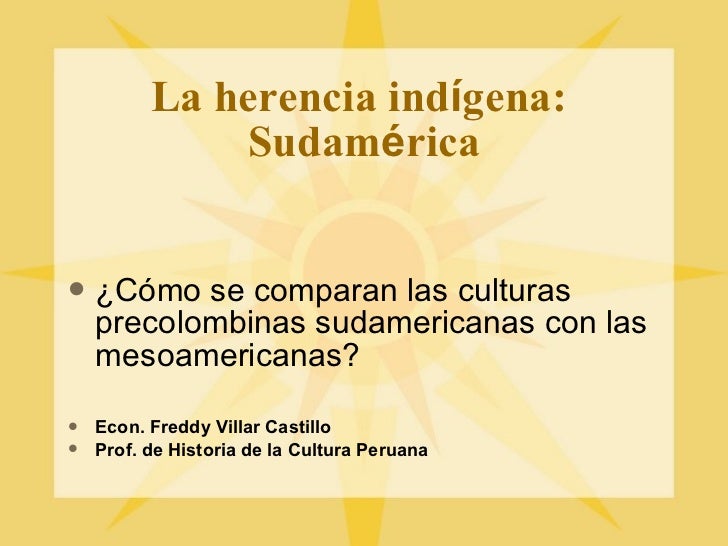 Culturas Preincaica