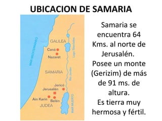 Cultura samaritana final[1] | PPT