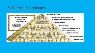3) Diferencias sociales
 