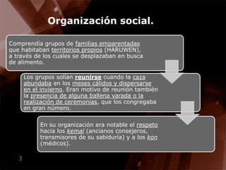 Organización social.