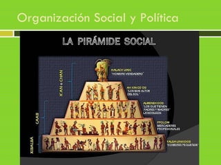 Organización Social y Política
 