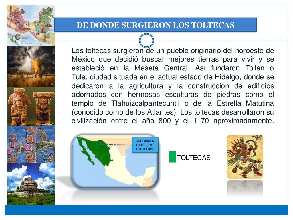 Cultura tolteca Cultura tolteca