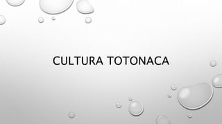 CULTURA TOTONACA
 