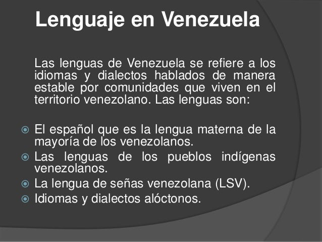 Diversidad cultural de Venezuela