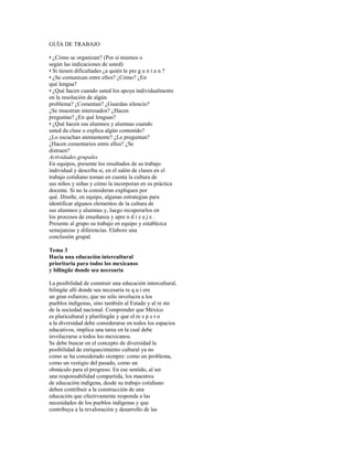 Cu lt u r a y  e d u c a c i ó n