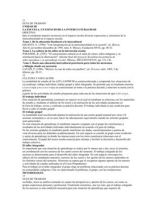 Cu lt u r a y  e d u c a c i ó n