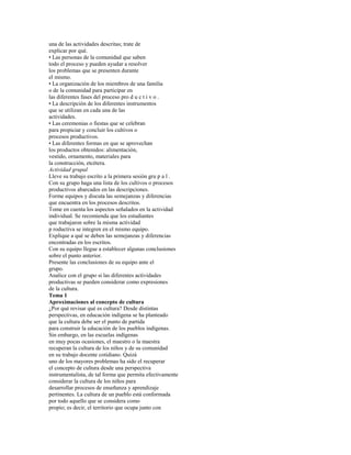 Cu lt u r a y  e d u c a c i ó n