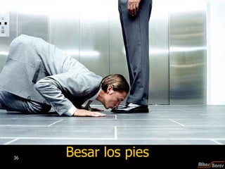 Besar los pies 