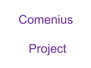 Comenius  Project 